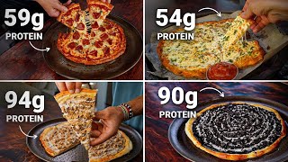 25 LowCalorie High Protein Pizza Recipes [upl. by Alyac]