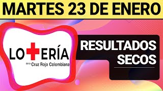 Resultado SECOS Lotería de la CRUZ ROJA del Martes 23 de Enero 2024 SECOS 😱💰💸 [upl. by Aloeda]