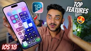 iOS 18 TOP Features 😍 iOS 18 features in Hindi [upl. by Mikel]