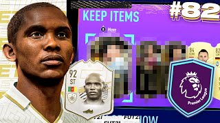 COMPLETING PREMIER LEAGUE SBC THE ULTIMATE PACK ETOOS EXCELLENCE 82 FIFA 21 [upl. by Anna924]