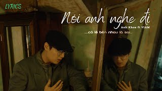 Có Lẽ Bên Nhau Là Sai  Anh Khoa ft ViAM Official Lyric Video [upl. by Anica]