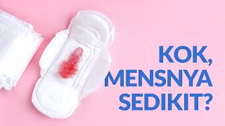 Penyebab Haid Sedikit dan Cara Mengatasinya [upl. by Nylimaj]