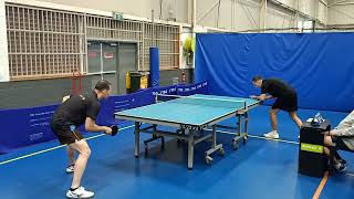 2024 NSW veterans div 2 Hung Dao vs Pavol Salanci set one [upl. by Sanyu]