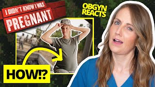 Doctor Reacts Didnt Know She Was Pregnant AT BOOT CAMP [upl. by Golightly987]