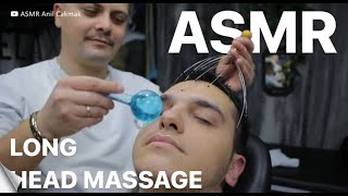 ASMR MASSAGE Like A Space Travel  Long Asmr Head Massage [upl. by Welcher]