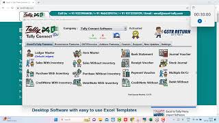 Import Data From Excel to Tally Prime 40  Tally Connects  Excel to Tally Prime import Software [upl. by Herbie]