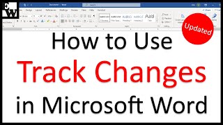 How to Use Track Changes in Microsoft Word [upl. by Nylareg]