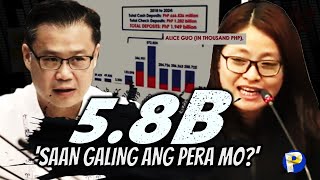 Unexplainable BILLIONS sa bank account ni Alice Guo pinatunayan ni Win Gatchalian na POGO money [upl. by Gherardi491]