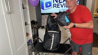 Ski Boot Carrier Bag Review amp Unboxing 4K [upl. by Candace871]