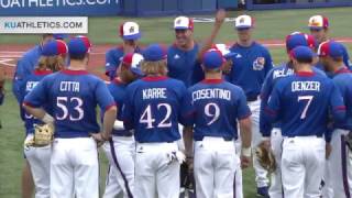 Kansas loses 61 to Samford in series finale  Kansas Baseball  32617 [upl. by Asante]