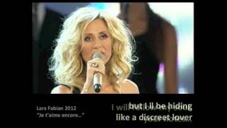 Lara Fabian  Je TAime Encore  English Translation [upl. by Esirahc220]