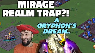 MIRAGE REALM GRYPHON AMAZING UPDATE FOR TRAPPING  Lords Mobile [upl. by Kyl]