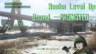 Neebs Level Up Sound PROMOTED Fallout4 Mod [upl. by Aisel]