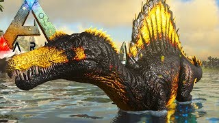 ARK Annunaki  BADA FIRE DINOS TAMING OUR FIRST LEGEND  2 Ark Survival Evolved [upl. by Notreve]