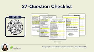 How to Choose the Right General Contractor  27 Essential Questions [upl. by Liponis]