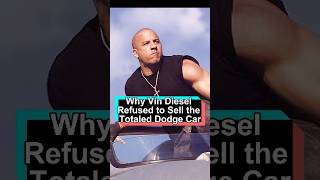 Why did Vin Diesel refuse to sell his totaled Dodge car after the accidentforyou celebrity fyp [upl. by Dopp]