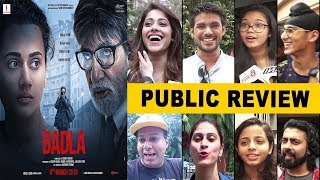 BADLA Movie Honest Public REVIEW HITFLOP  Amitabh Bachchan Tapsee Pannu [upl. by Chiquia]