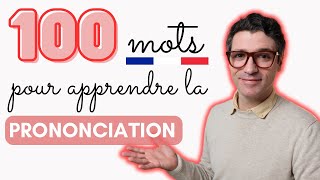 COURS DE PHONÉTIQUE  30 minutes et 100 mots pour apprendre la prononciation française [upl. by Joellen]