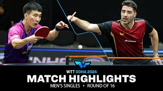 Panagiotis Gionis vs Lee Sang Su  MS R16  WTT Contender Doha 2024 [upl. by Bedell88]