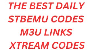 StbEmu Latest 100 Working MAC Codes StbEmu Codes 2024 2025 2026 2027 STALKER PORTAL ADDRESS OTT NAV [upl. by Nevyar]