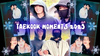 Taekook  new moments 2023 part 3 [upl. by Haila]