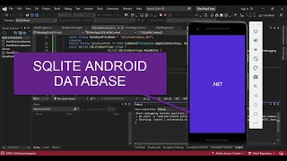 SQLite Database in NET MAUI App AndroidIOSWinUI [upl. by Ajiram22]