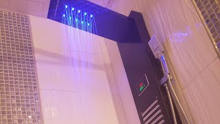 Ello And Allo Shower Panel Installation [upl. by Staley892]