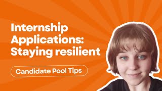 Tips for Staying Resilient with Dagmara  Candidate Pool Tips [upl. by Mallory639]