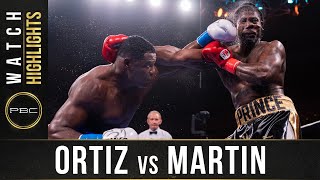 Ortiz vs Martin HIGHLIGHTS January 1 2022  PBC on FOX PPV [upl. by Jehial346]