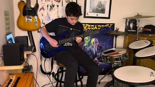 Alison Hell  Annihilator guitar cover [upl. by Anaugahs]