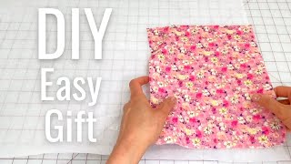 DIY Easy Gift  Only 2 Pieces of Fabric [upl. by Anrahc]