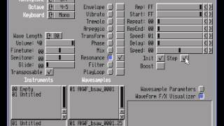 Tutorial AKWF For Amiga MusicLine Editor Version [upl. by Uhn]