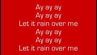 Rain Over Me ft Marc Anthony by Pitbull Lyrics [upl. by Nylsej620]