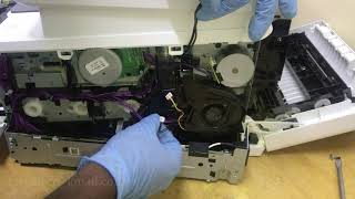 Transfer belt ITB Replacing Hp Laserjet M277 [upl. by Brufsky71]