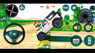 Modified Mahindra Thar Car Games Indian Cars Gadi Wala Game  Car Game Android Gameplay 2024 [upl. by Piers]