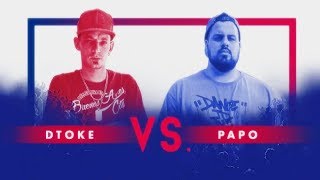 DTOKE vs PAPO  Red Bull LOLLAPALOOZA Exhibicion Argentina 2019 [upl. by Gibrian]