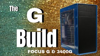 AMD Ryzen 3400G Build amp Focus G build [upl. by Tierza]