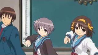 Haruhi Suzumiya Ending Dance  Cartoon Heroes [upl. by Edijabab]