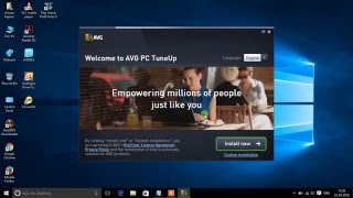 Avg Pc Tuneup 2016  Lifetime Key [upl. by Fanchie]