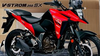 New 2025 Suzuki VStrom 250 SX officially revealed A Stylish Adventure Bike Perfect for Touring [upl. by Kimberlee]