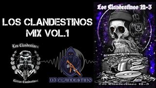 LOS CLANDESTINOS 12 3 RAP MIX oficial vol1 DJ Clandestino🔥 trav13so travieso losclandestinos123 [upl. by Cormac]