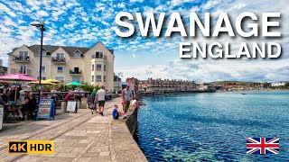 SWANAGE Dorset 4k Walking Tour  Discovering the Scenic of Englands Victorian Seaside Town [upl. by Htaeh]