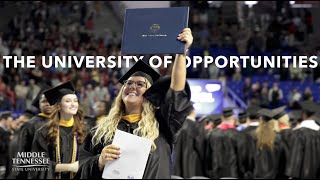 MTSU  The University of Opportunities [upl. by Eniledam]