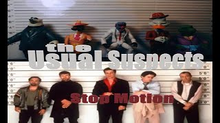 The Usual Suspects Police Lineup Scene Stop Motion Reenactment [upl. by Fredkin344]