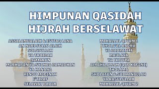 HIMPUNAN QASIDAH TERBAIK  HIJRAH BERSELAWAT  WITH LYRICS AND TRANSLATIONS [upl. by Field]