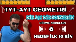 GEOMETRİ HEDEF İLK 10 BİN GÖRME SORULARI 6 [upl. by Marko]