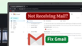 Gmail Not Receiving Emails Issues How To Fix [upl. by Piers957]