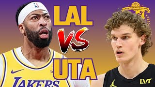 LIVE Lakers vs Jazz [upl. by Annahaj]