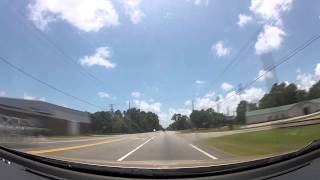 LETS DRIVE Scenic Drive  Pensacola Florida Drivelapse to the Coast [upl. by Hgiel]