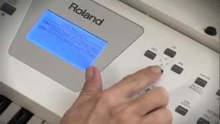 Roland BK3 Backing Keyboard Overview [upl. by Natascha411]